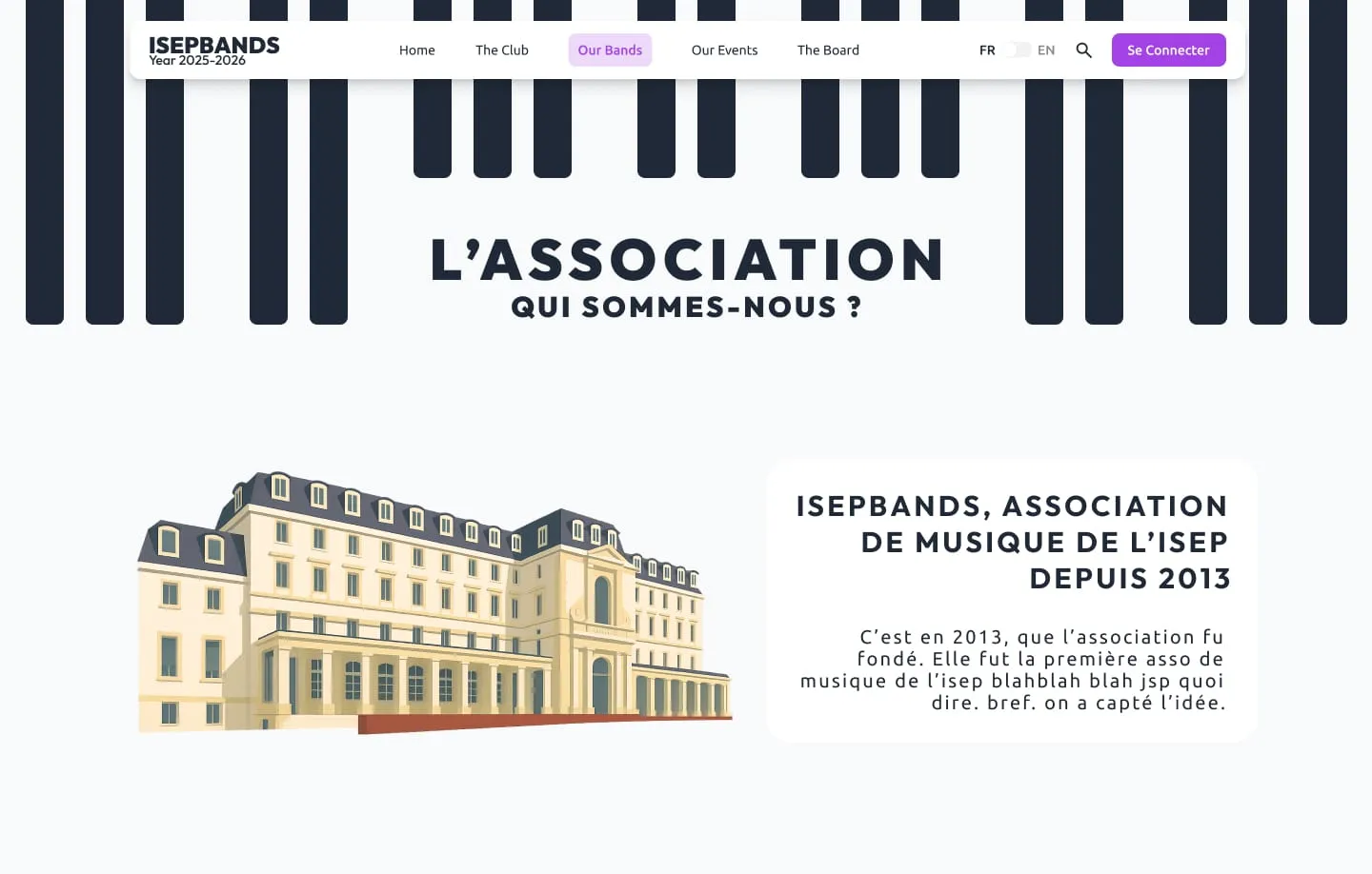 Des sites vitrines